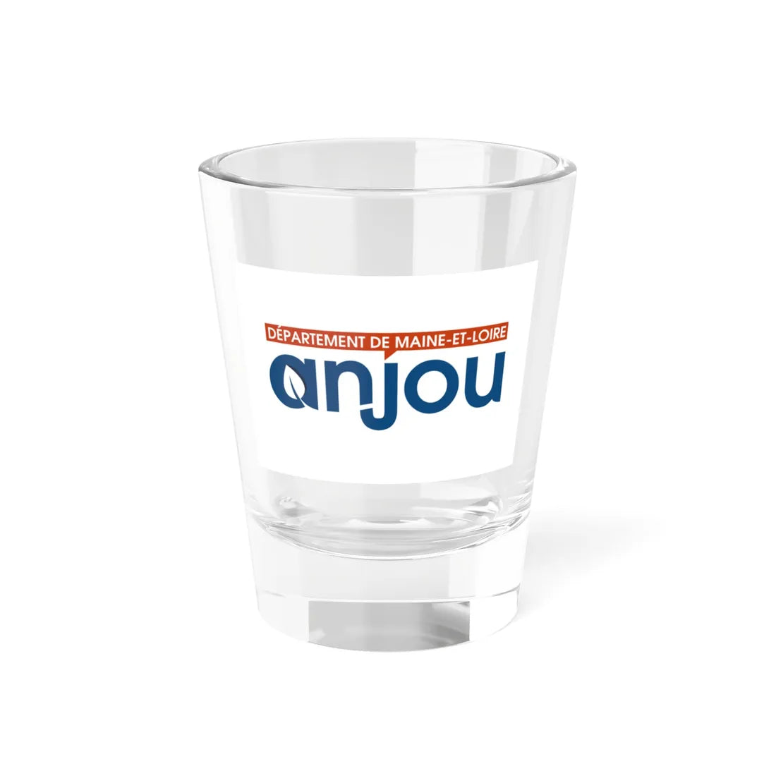 Flag of the Department of Maine-et-Loire Variant 1 (France) Shot Glass 1.5oz 1.5oz - Go Mug Yourself
