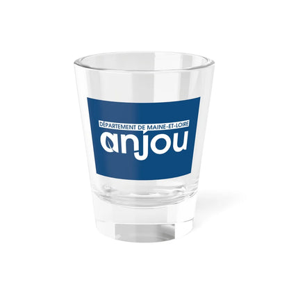 Flag of the Department of Maine-et-Loire Variant 2 (France) Shot Glass 1.5oz 1.5oz - Go Mug Yourself