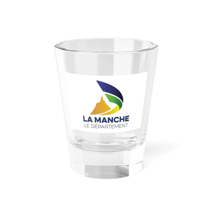 Flag of the Department of Manche (France) Shot Glass 1.5oz 1.5oz - Go Mug Yourself