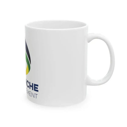 Flag of the Department of Manche (France) White Coffee Mug - Go Mug Yourself
