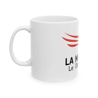 Flag of the Department of Mayenne (France) White Coffee Mug - Go Mug Yourself