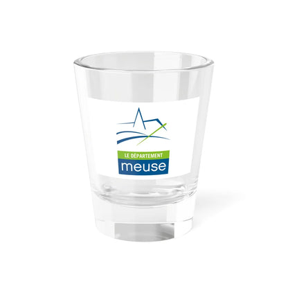 Flag of the Department of Meuse (France) Shot Glass 1.5oz 1.5oz - Go Mug Yourself