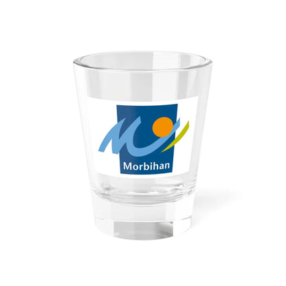 Flag of the Department of Morbihan (France) Shot Glass 1.5oz 1.5oz - Go Mug Yourself