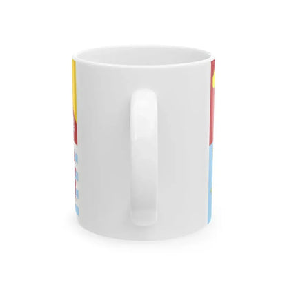 Flag of the Department of Moselle (France) White Coffee Mug - Go Mug Yourself