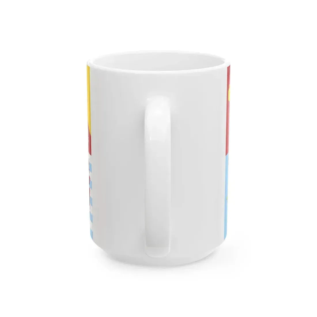 Flag of the Department of Moselle (France) White Coffee Mug - Go Mug Yourself