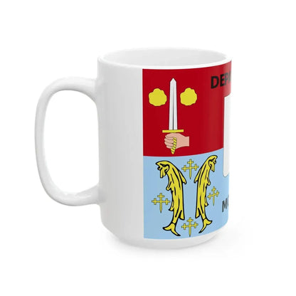 Flag of the Department of Moselle (France) White Coffee Mug - Go Mug Yourself