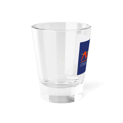 Flag of the Department of Nievre (France) Shot Glass 1.5oz - Go Mug Yourself
