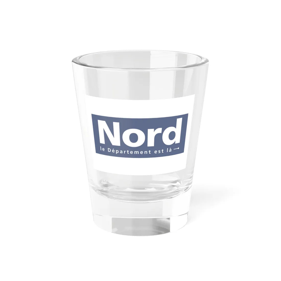 Flag of the Department of Nord (France) Shot Glass 1.5oz 1.5oz - Go Mug Yourself