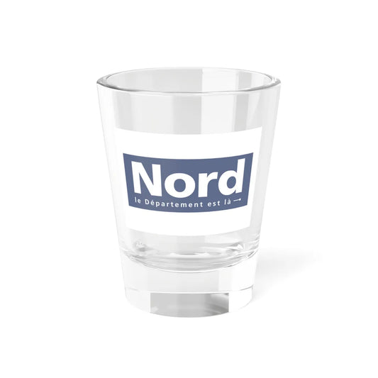 Flag of the Department of Nord (France) Shot Glass 1.5oz 1.5oz - Go Mug Yourself