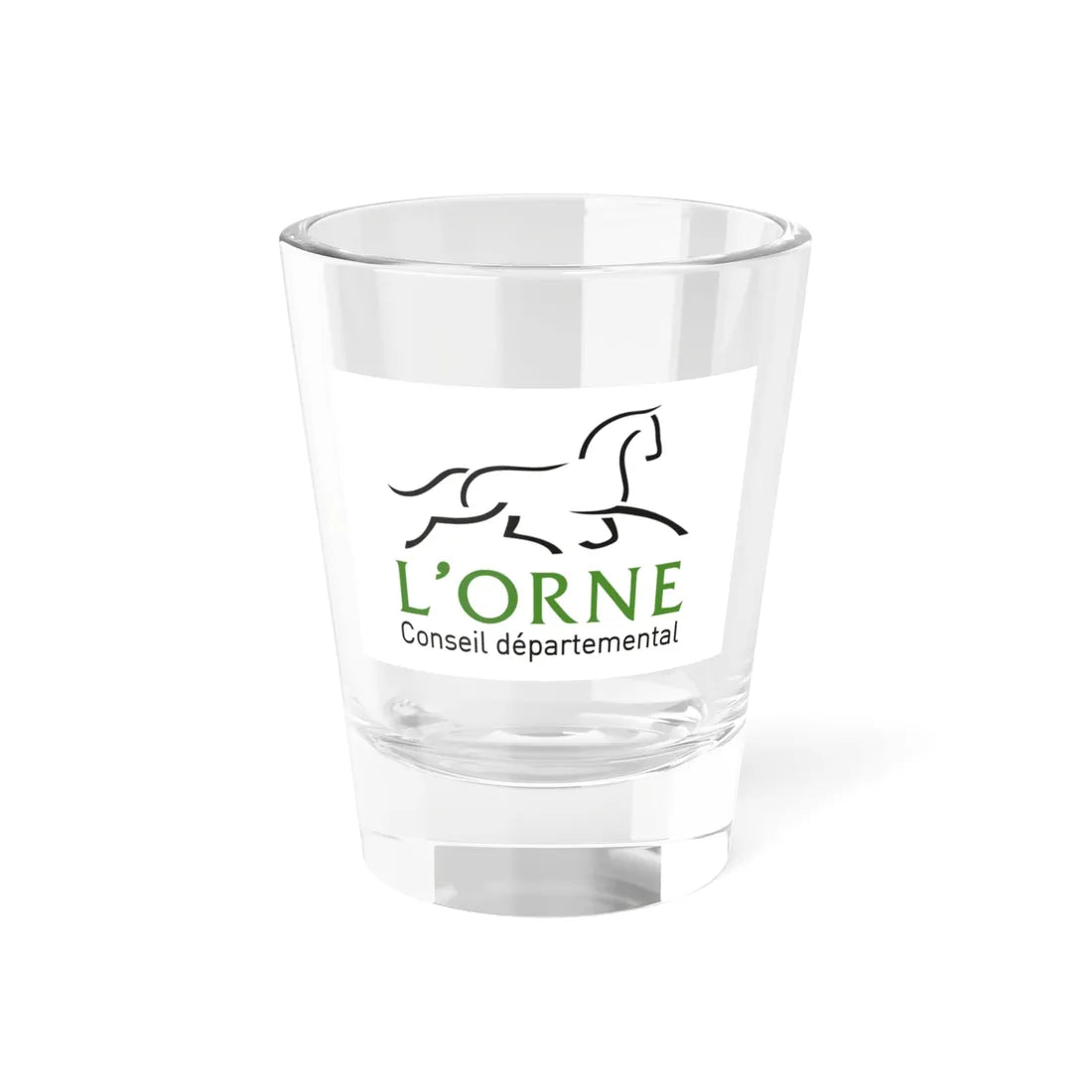 Flag of the Department of Orne (France) Shot Glass 1.5oz 1.5oz - Go Mug Yourself