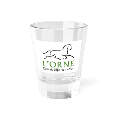 Flag of the Department of Orne (France) Shot Glass 1.5oz 1.5oz - Go Mug Yourself