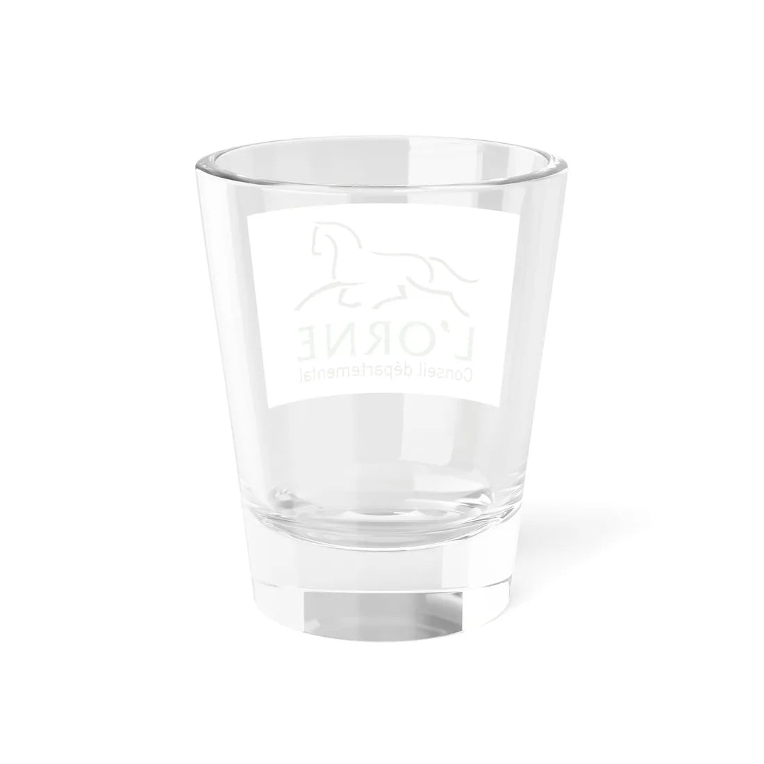 Flag of the Department of Orne (France) Shot Glass 1.5oz - Go Mug Yourself