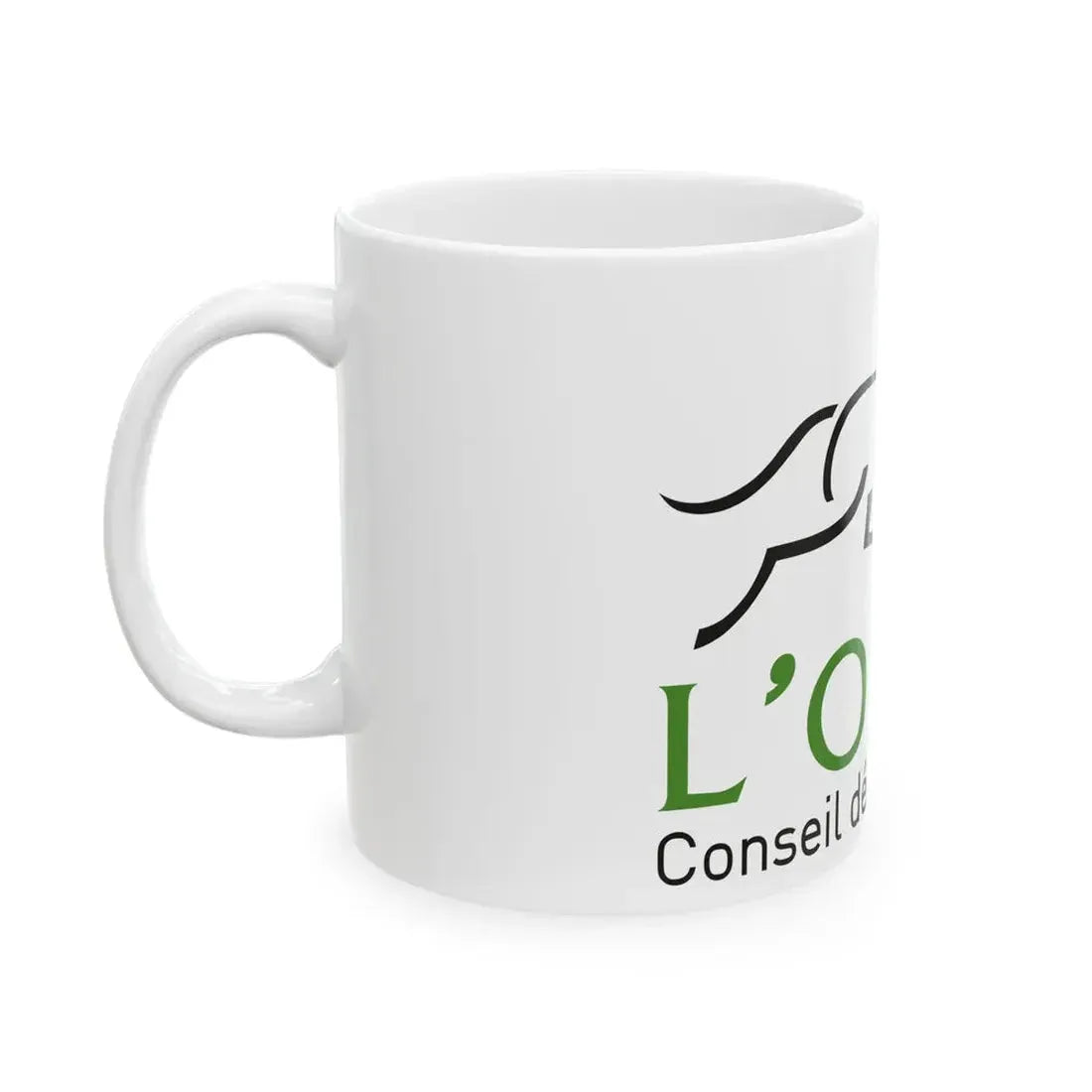 Flag of the Department of Orne (France) White Coffee Mug - Go Mug Yourself