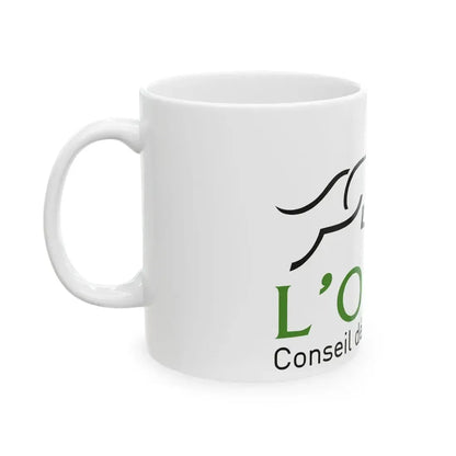 Flag of the Department of Orne (France) White Coffee Mug - Go Mug Yourself