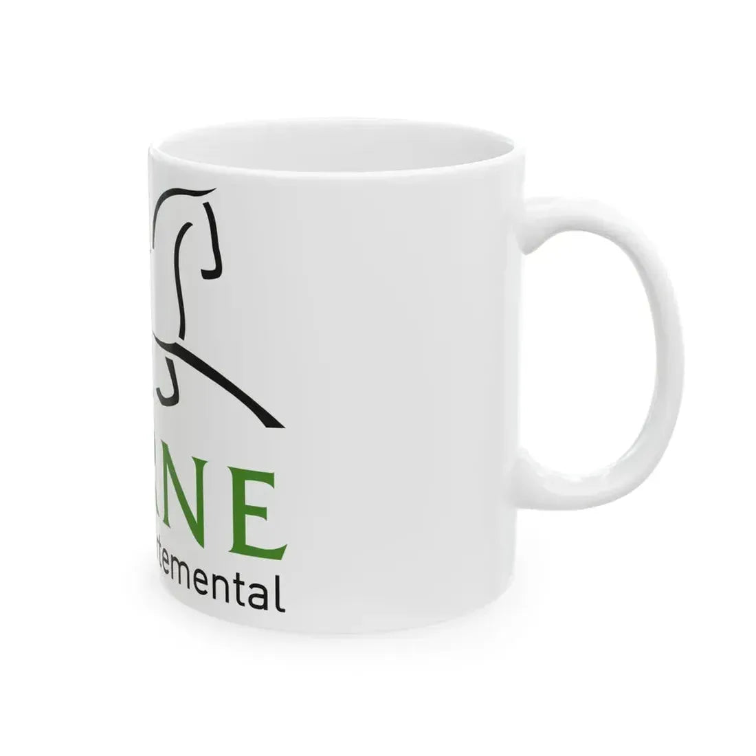 Flag of the Department of Orne (France) White Coffee Mug - Go Mug Yourself