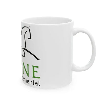 Flag of the Department of Orne (France) White Coffee Mug - Go Mug Yourself