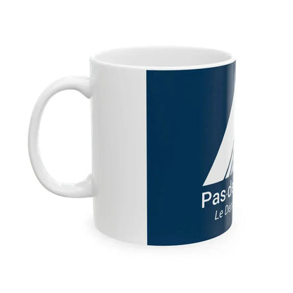 Flag of the Department of Pas-de-Calais Variant 2 (France) White Coffee Mug - Go Mug Yourself