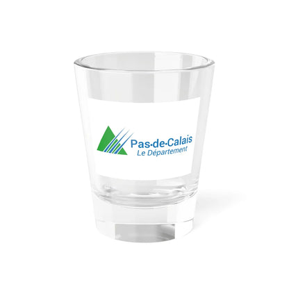 Flag of the Department of Pas-de-Calais Variant 3 (France) Shot Glass 1.5oz 1.5oz - Go Mug Yourself