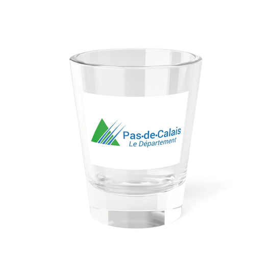 Flag of the Department of Pas-de-Calais Variant 3 (France) Shot Glass 1.5oz 1.5oz - Go Mug Yourself