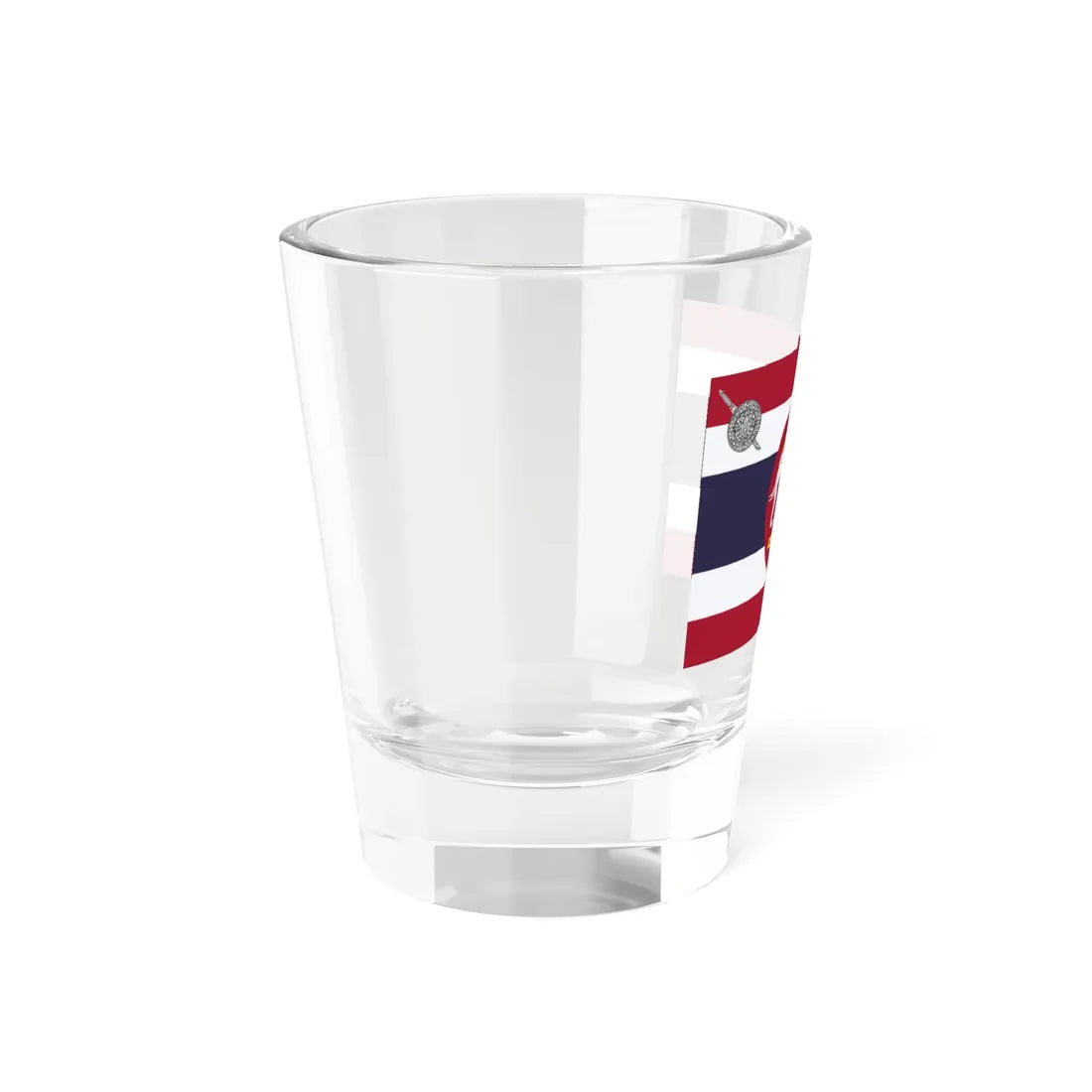 Flag of the Department of Provincial Police Siam 1929 (Cambodia) Shot Glass 1.5oz - Go Mug Yourself