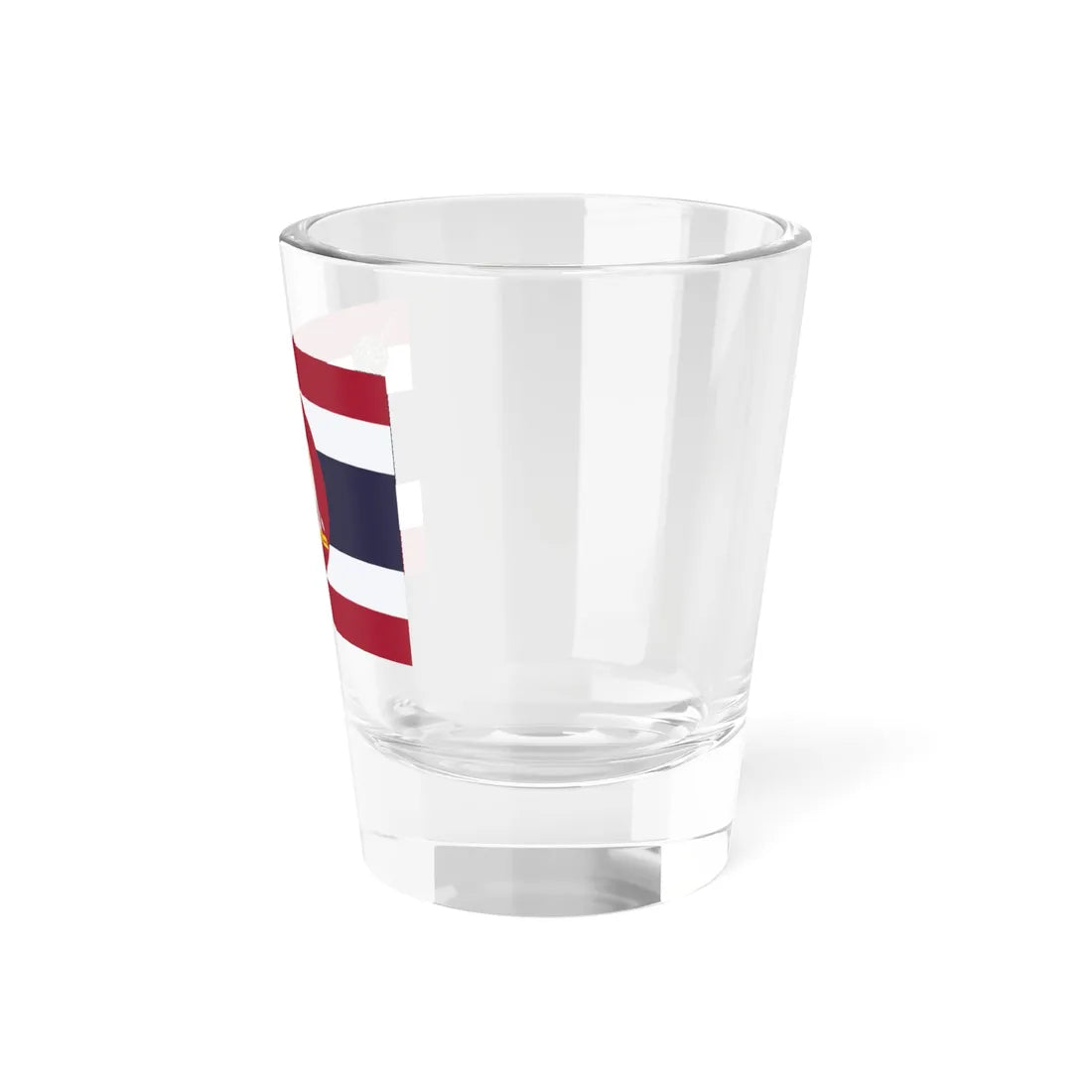 Flag of the Department of Provincial Police Siam 1929 (Cambodia) Shot Glass 1.5oz - Go Mug Yourself