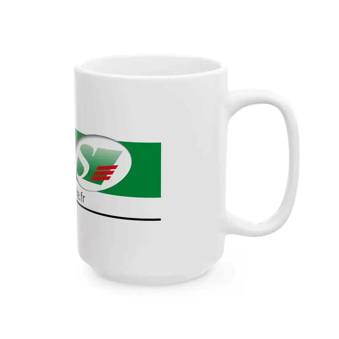 Flag of the Department of Sarthe (France) White Coffee Mug - Go Mug Yourself