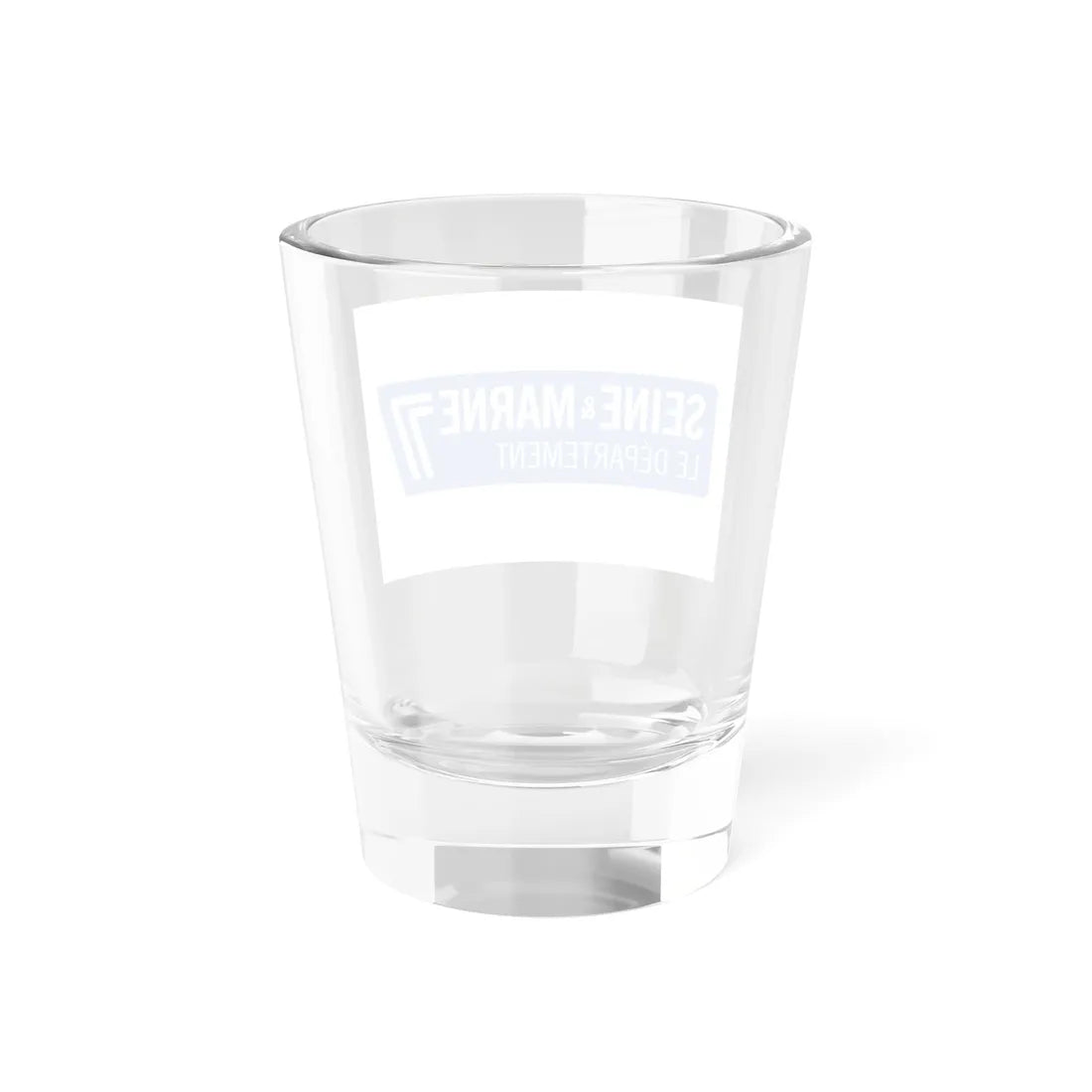 Flag of the Department of Seine-et-Marne (France) Shot Glass 1.5oz - Go Mug Yourself