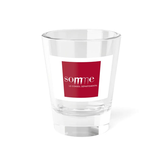 Flag of the Department of Somme Variant 1 (France) Shot Glass 1.5oz 1.5oz - Go Mug Yourself