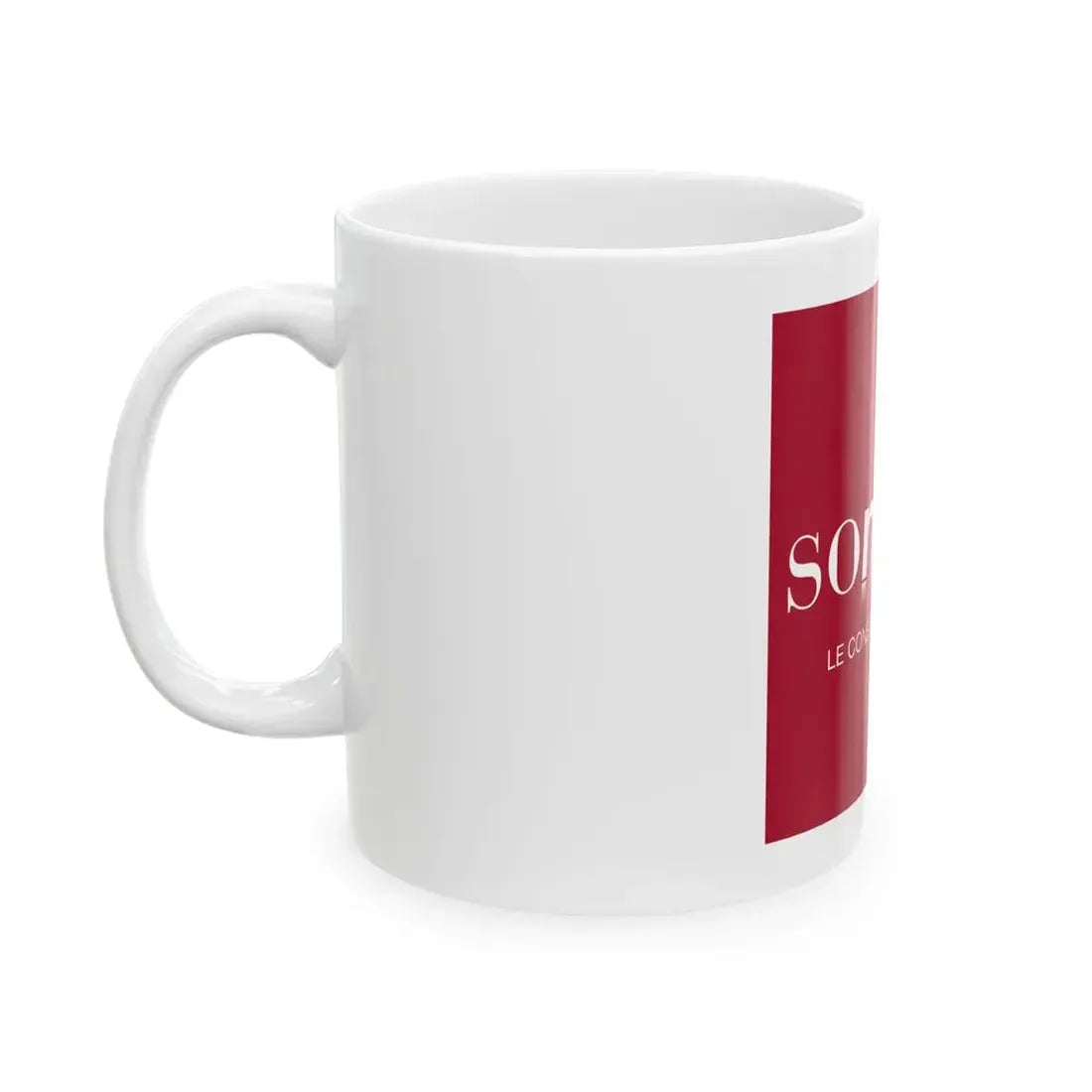 Flag of the Department of Somme Variant 1 (France) White Coffee Mug - Go Mug Yourself