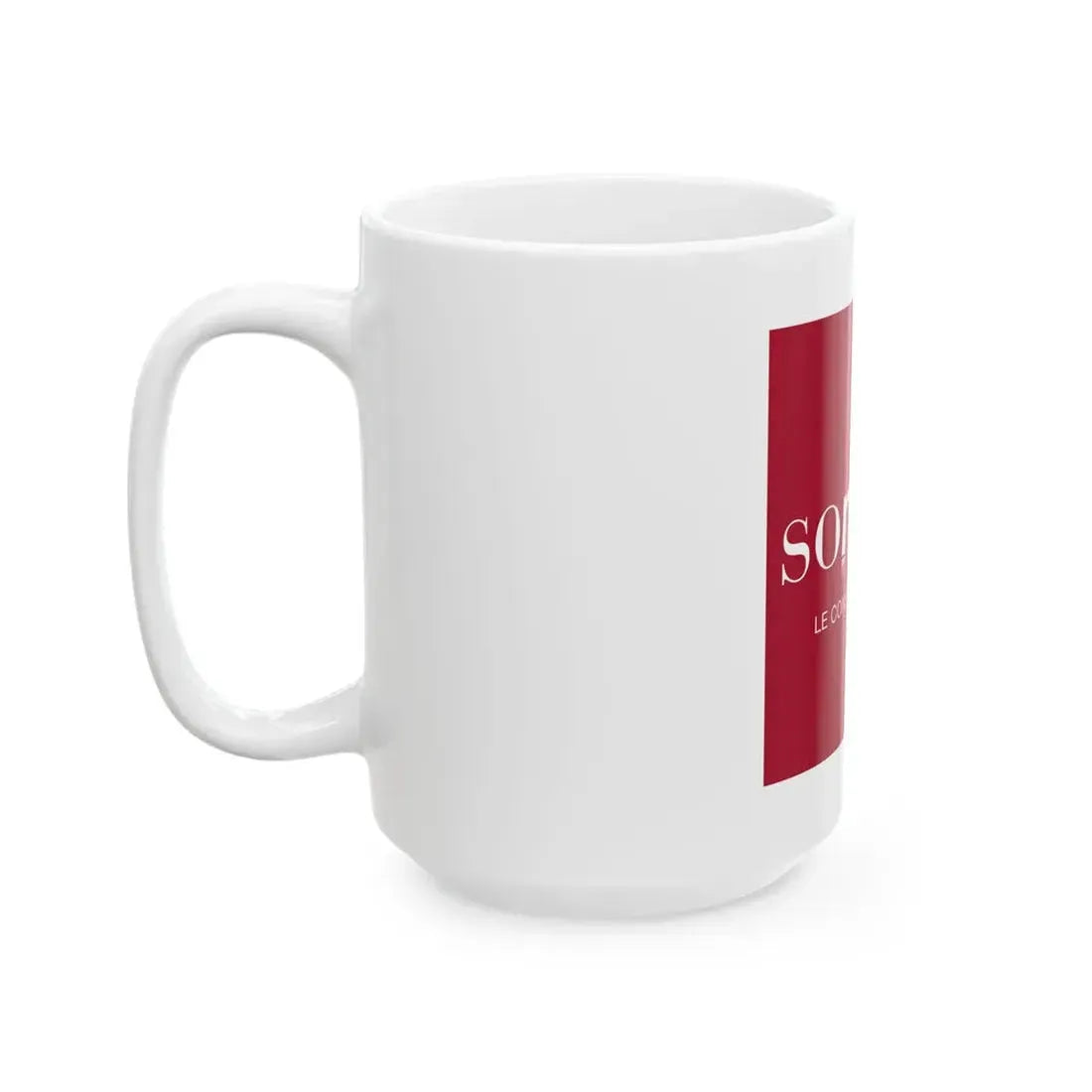 Flag of the Department of Somme Variant 1 (France) White Coffee Mug - Go Mug Yourself
