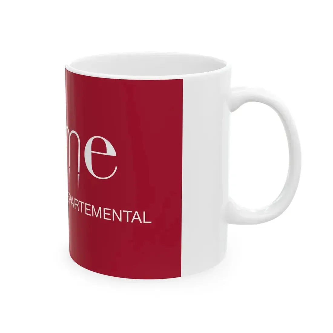 Flag of the Department of Somme Variant 2 (France) White Coffee Mug - Go Mug Yourself