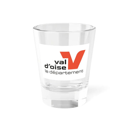 Flag of the Department of Val-dOise Variant 1 (France) Shot Glass 1.5oz 1.5oz - Go Mug Yourself