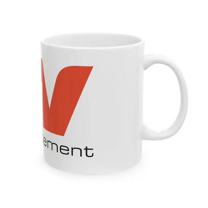 Flag of the Department of Val-dOise Variant 1 (France) White Coffee Mug - Go Mug Yourself