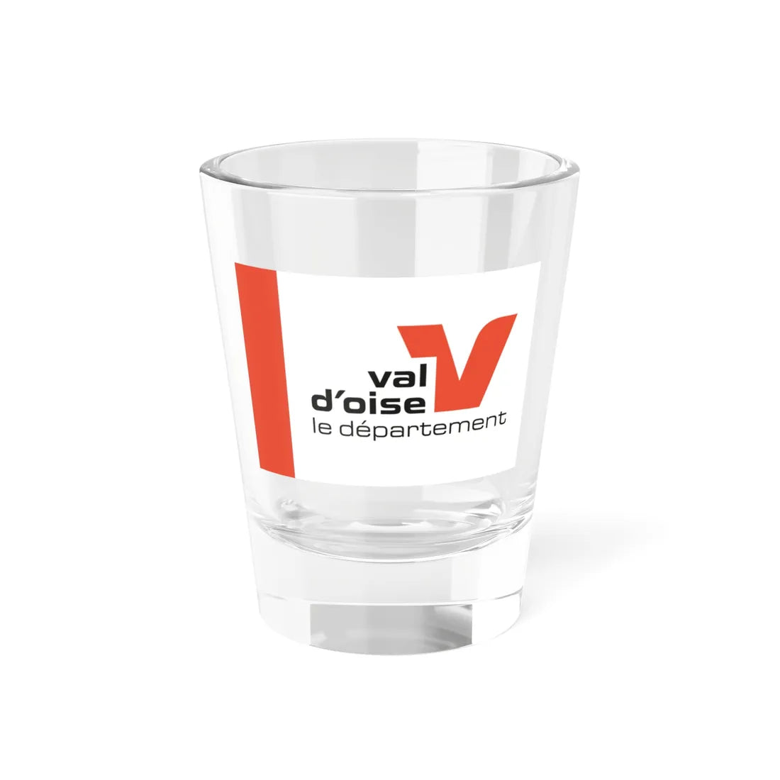 Flag of the Department of Val-dOise Variant 2 (France) Shot Glass 1.5oz 1.5oz - Go Mug Yourself