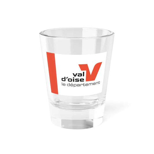 Flag of the Department of Val-dOise Variant 2 (France) Shot Glass 1.5oz 1.5oz - Go Mug Yourself