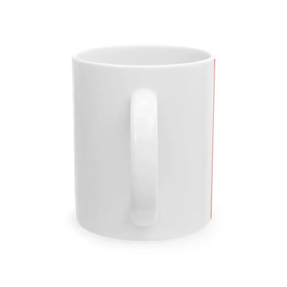 Flag of the Department of Vendee Variant 1 (France) White Coffee Mug - Go Mug Yourself