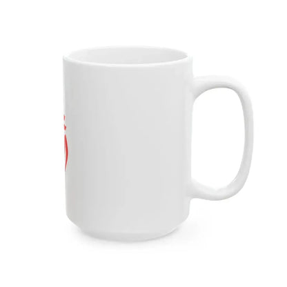 Flag of the Department of Vendee Variant 1 (France) White Coffee Mug - Go Mug Yourself