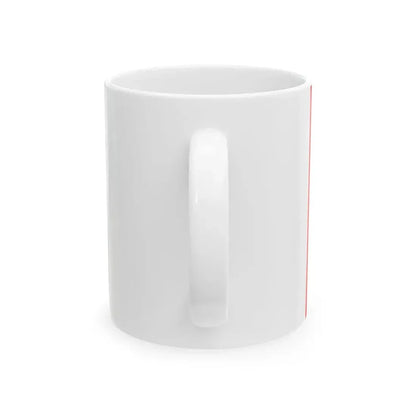 Flag of the Department of Vendee Variant 2 (France) White Coffee Mug - Go Mug Yourself