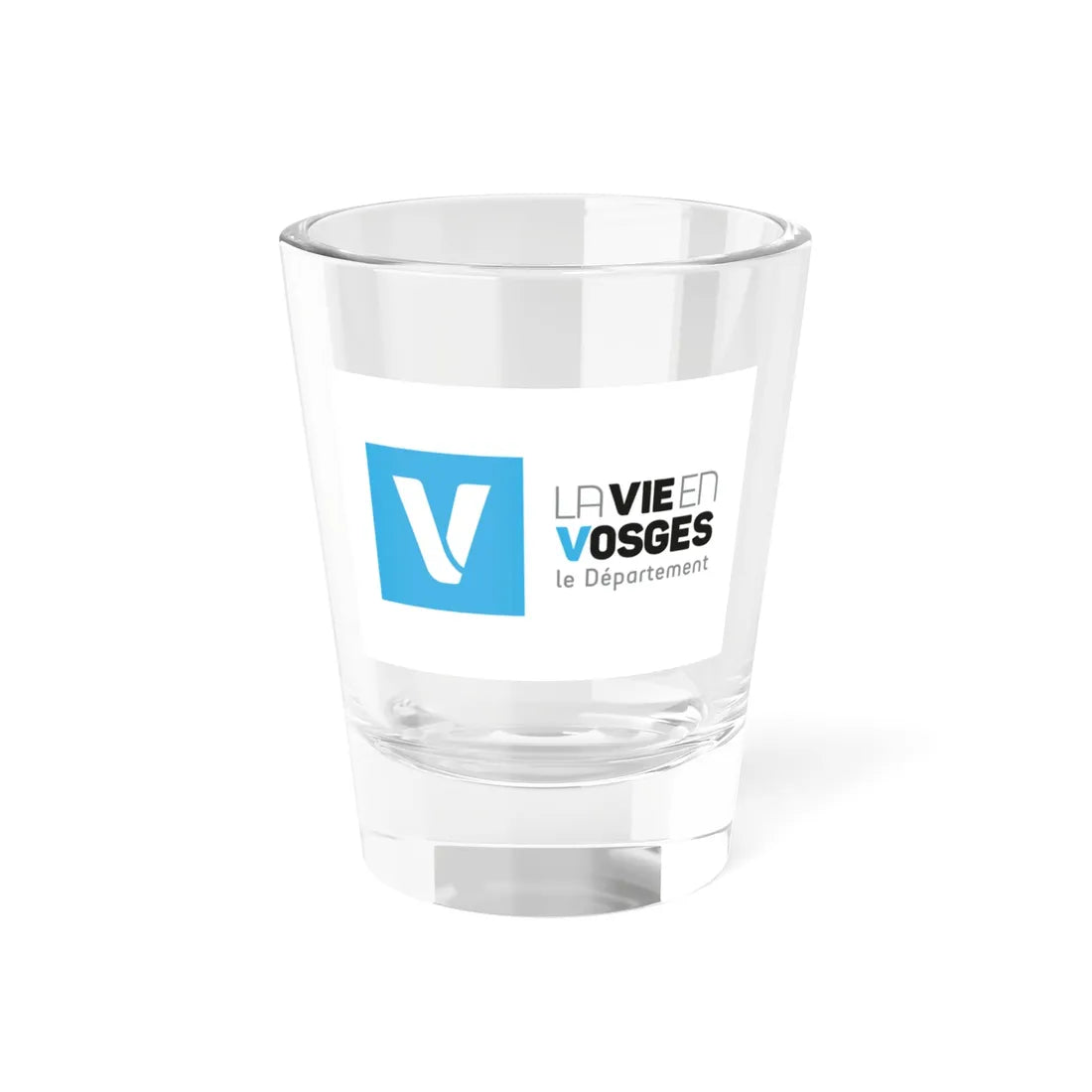Flag of the Department of Vosges (France) Shot Glass 1.5oz 1.5oz - Go Mug Yourself