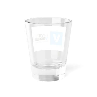 Flag of the Department of Vosges (France) Shot Glass 1.5oz - Go Mug Yourself