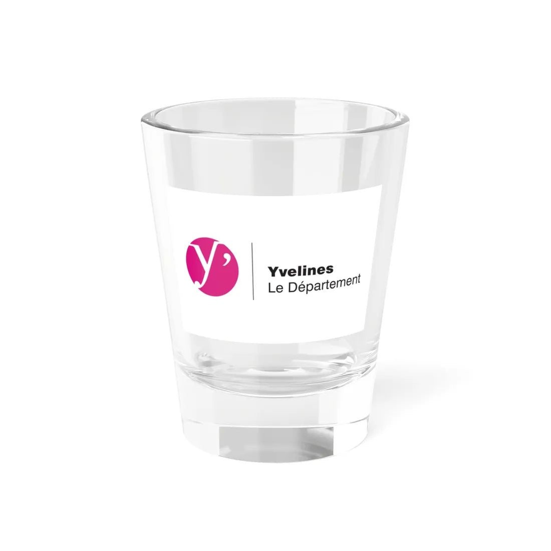 Flag of the Department of Yvelines (France) Shot Glass 1.5oz 1.5oz - Go Mug Yourself