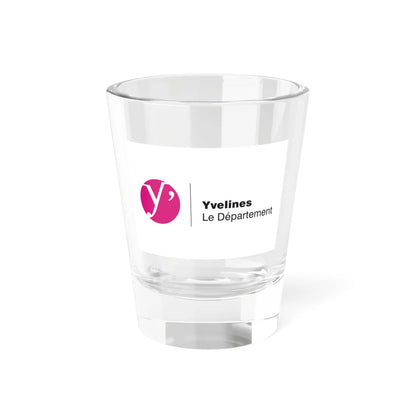 Flag of the Department of Yvelines (France) Shot Glass 1.5oz 1.5oz - Go Mug Yourself