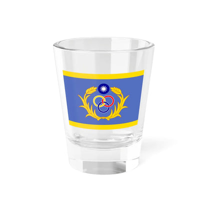 Flag of the Deputy Commanding General of Taiwan Garrison Command (China) Shot Glass 1.5oz 1.5oz - Go Mug Yourself