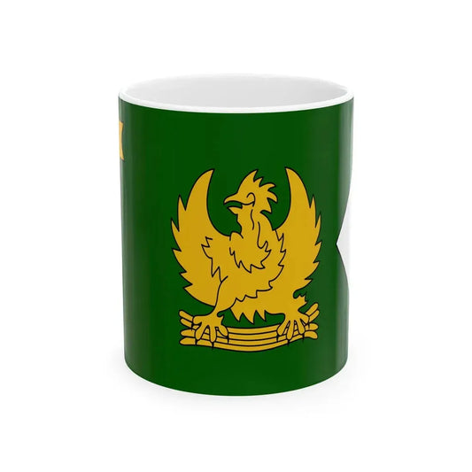 Flag of the Deputy Minister of East Indonesia (Indonesia) White Coffee Mug 11oz - Go Mug Yourself