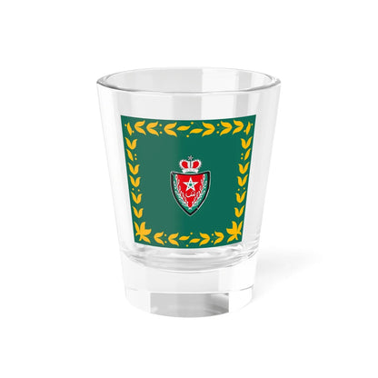 Flag of the DGSN (Morocco) Shot Glass 1.5oz 1.5oz - Go Mug Yourself