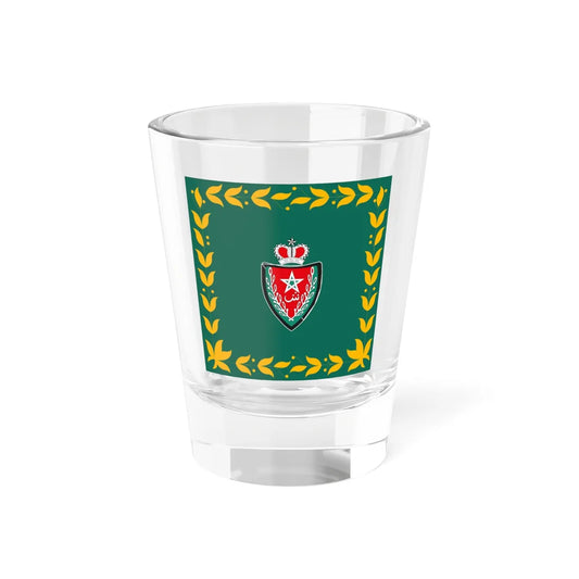 Flag of the DGSN (Morocco) Shot Glass 1.5oz 1.5oz - Go Mug Yourself