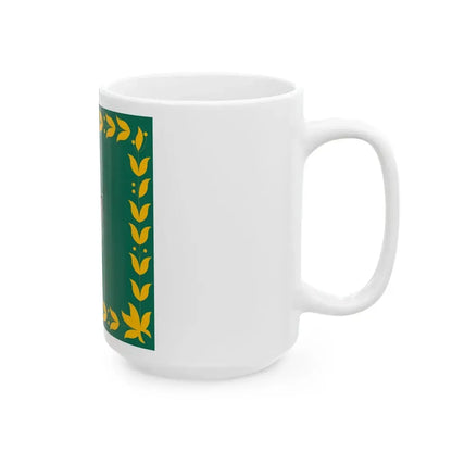Flag of the DGSN (Morocco) White Coffee Mug - Go Mug Yourself