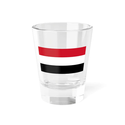 Flag of the Dhofar Liberation Front (Oman) Shot Glass 1.5oz 1.5oz - Go Mug Yourself