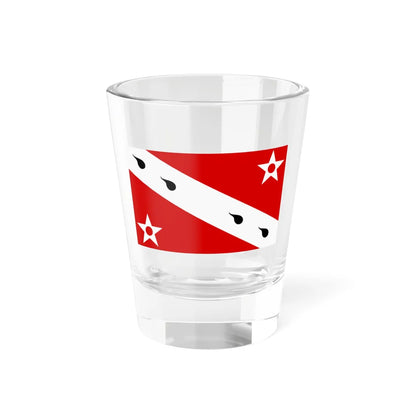 Flag of the Diocese of Bangor (United Kingdom) Shot Glass 1.5oz 1.5oz - Go Mug Yourself