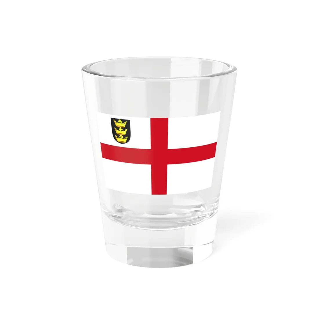 Flag of the Diocese of Bristol (England) Shot Glass 1.5oz 1.5oz - Go Mug Yourself